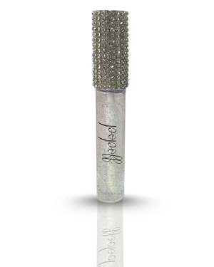 Clear Lip Gloss with Diamond Brush Applicator