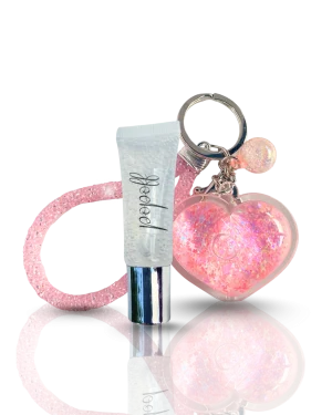 Clear Gloss & Pink Sweetheart Accessory